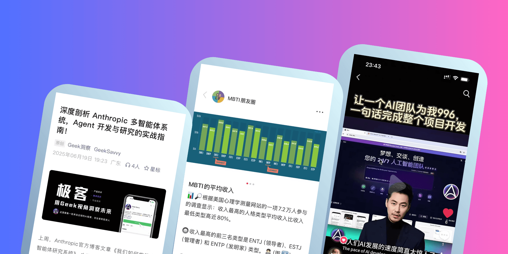 多内容形态生成功能演示